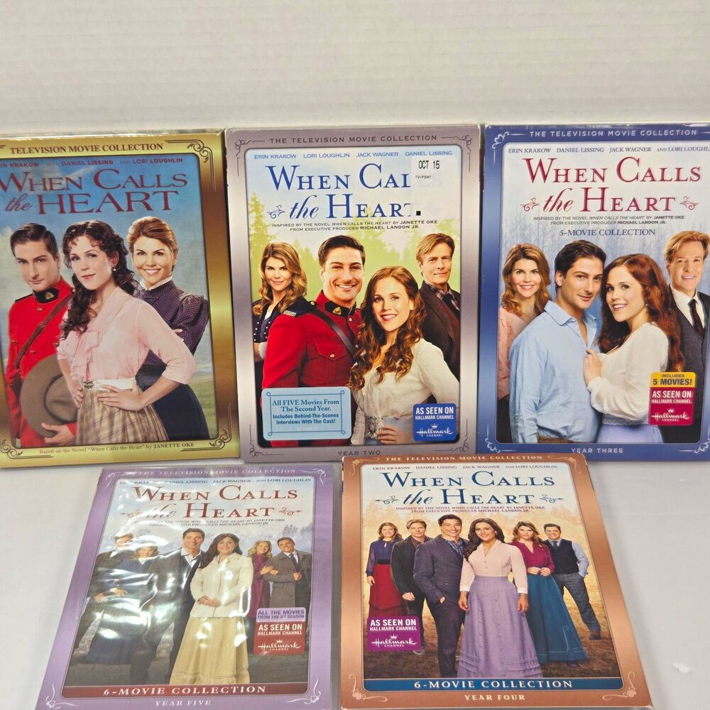When Calls the Heart Seasons 1-5 DVD